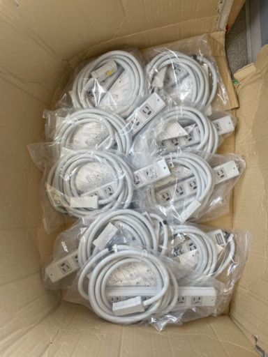 新品　東芝　ハーネスＯＡタップ抜止（６コ口３ｍ）