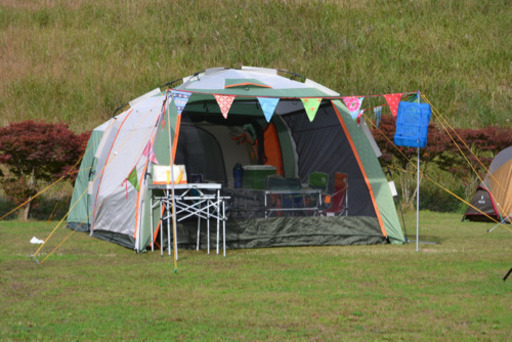 取引中◎キャンプ初心者必見！ロゴス2ルームテントセット