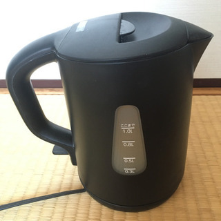 電気ケトル(TOPVALU) 1リットル　説明書付き