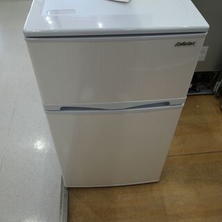 アビテラックス 96L 冷凍冷蔵庫 AR-100E◇2018年製/ アビテラックス 冷蔵庫 2ドア 右開き 96L 直冷式 AR-100E-W