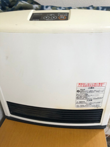 ガスファンヒーター都市ガス　コード約3メートル付き