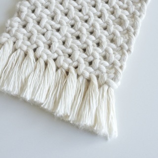 マクラメコースターの画像