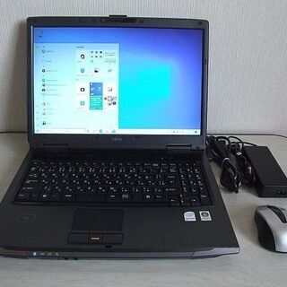 高速SSD120GB搭載　Fujitsu FMV-BIBLO NF75Y　ノートパソコン　（3777）の画像