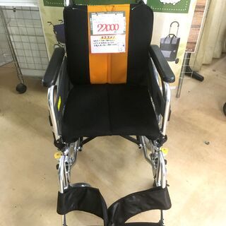 【担当者オススメ品】ミキ 自走式車いす カラー：ブラック&オレンジ