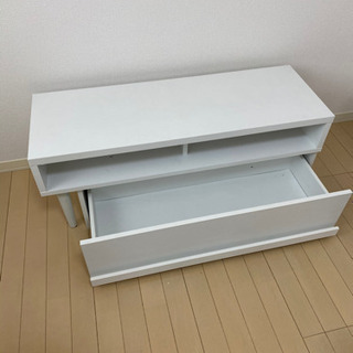 ホワイト　テレビボードの画像