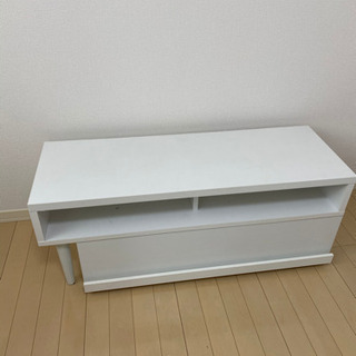 ホワイト　テレビボードの画像