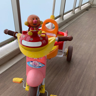 あんぱんまん三輪車