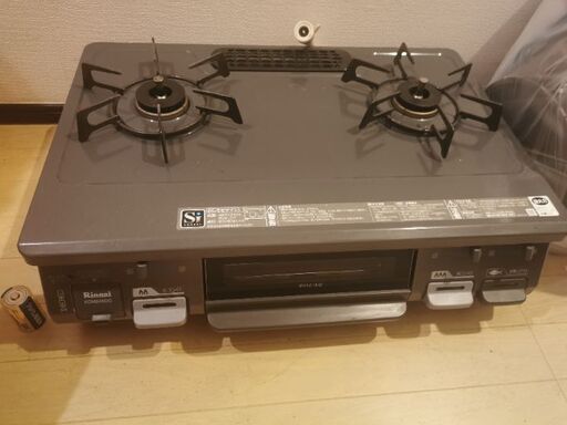都市ガス　ガスコンロ　新しめ