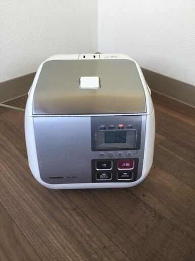 TOSHIBA 東芝 保温釜 炊飯器 0.54L 3合炊き RC-5KS ブラック 2005年製
