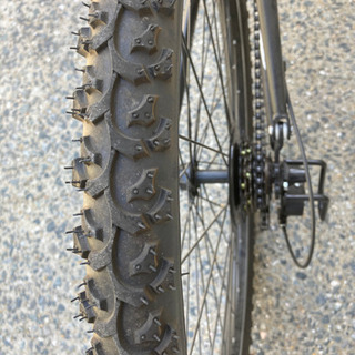 ほぼ新品4月購入1時間使用26インチ ハマー21段MTB 自転車「CAR2101」の画像