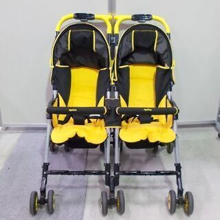★Aprica アップリカ 二人乗り ベビーカー ネルッコベッド ツインズサーモ 2人用 双子用 ☆1282☆Aprica アップリカ ネルッコベッドツインズサーモ 双子用