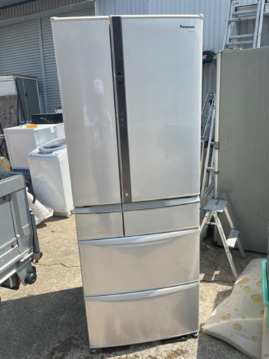 即決　冷蔵庫　6ドア　観音ドア　501L 中古　動作品　送料無料〜　中川区　早い者勝ち！