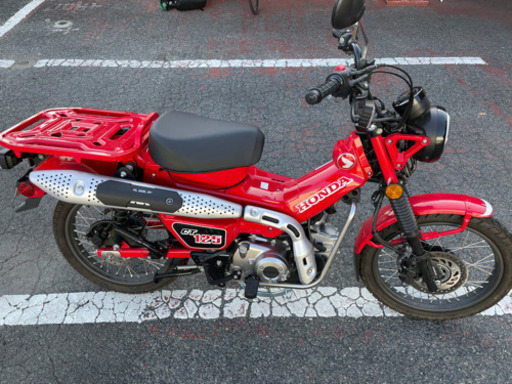 【新車】ハンターカブ　CT125 HONDA
