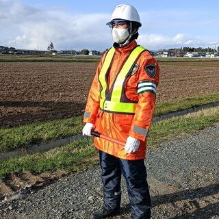 交通誘導警備員、募集中！の画像