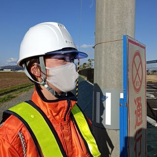 交通誘導警備員、募集中！の画像