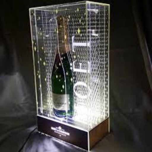 モエ・エ・シャンドン　中古　LEDボトルディスプレイ