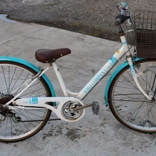 26インチですがサドルがかなり下がる自転車　24インチの方にもの画像