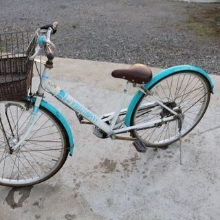 26インチですがサドルがかなり下がる自転車　24インチの方にもの画像