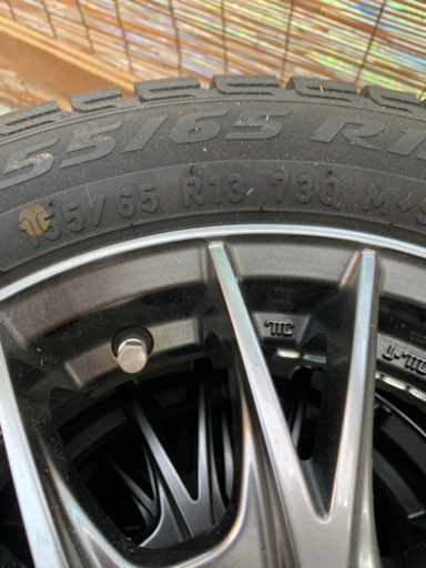 アルミホイール付きスタッドレス