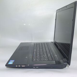 送料無料 新品SSD240GB 中古ノートパソコン 17.3型 iiyama 17P1000-C-TRM Celeron 1037U 8GB DVDマルチ 無線 Windows10 Libreofficeの画像