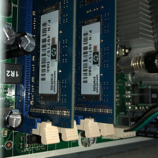【ジャンク品】hpデスクトップパソコン(HDDなし)の画像
