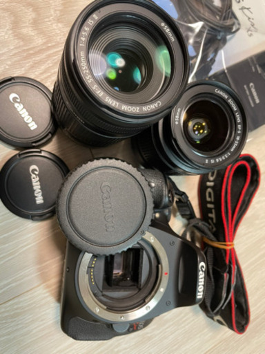 【受付終了】Canon一眼レフカメラ（EOS Kiss X5 ）