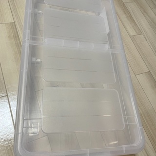 ニトリ　ベッド下収納ケースの画像