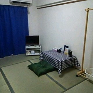 家具家電付き1ＤKアパート空いています