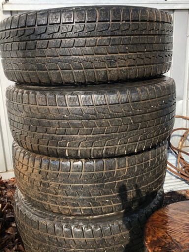 スタッドレス　アルミホイル4本セット　205/55R16