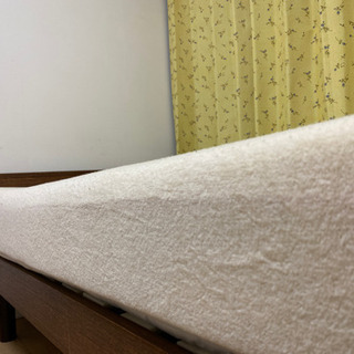 ベッドフレーム　15cm厚マットレスの画像