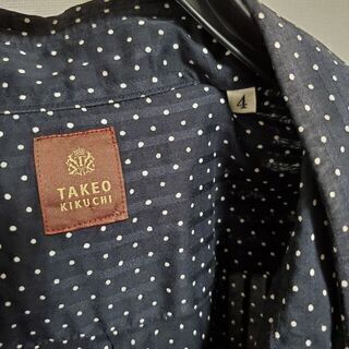 七分丈シャツ【TAKEO KIKUCHI】の画像