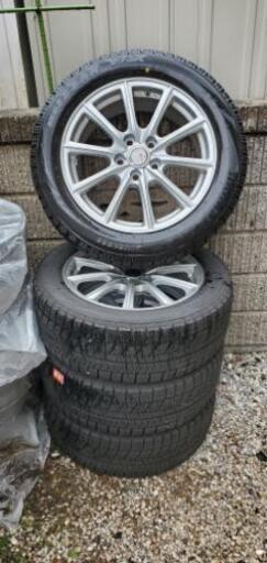 215/55 R17 空気圧センサー付　BS スタッドレスホイールセット