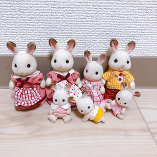 シルバニア うさぎセット 5/31まで出品