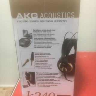 AKG acoustics K240 studioの画像