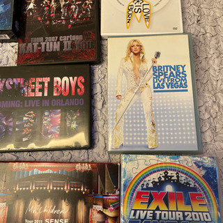 ドリカム、3代目、レディガガ、ミスチル、EXILEなどライブDVDの画像