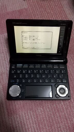 【中学生、高校生用】電子辞書 EX word　XD-D6500