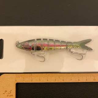 #釣具#ルアー#動く魚#8ピース#約10cm#新品#バス#集魚効...
