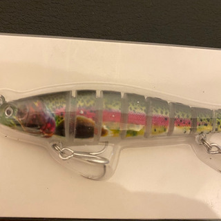#釣具#ルアー#動く魚#8ピース#約10cm#新品#バス#集魚効果抜群#aの画像
