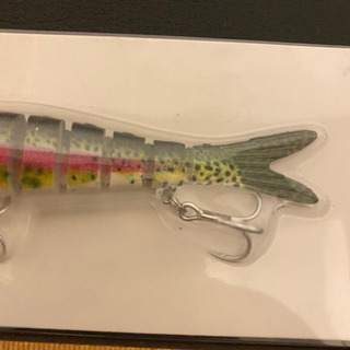 #釣具#ルアー#動く魚#8ピース#約10cm#新品#バス#集魚効果抜群#aの画像