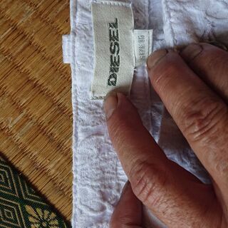 DIESEL 短パン(白)の画像