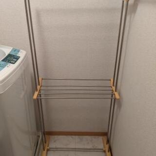 バスタオル掛け　タオルラック