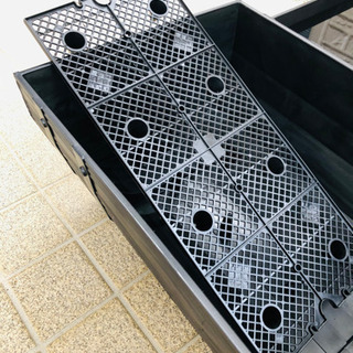 樽型メダカ飼育ケース【小】　オーバーフロー対策済みの画像