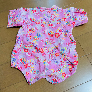 CORNEIUE ショートオール　ロンパース　甚平風　