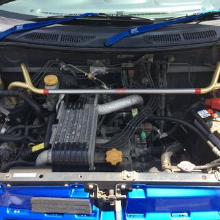 ◇プレオ　ＲＳリミテッド◇　◇５ＭＴ/スーパーチャージャー/ＳＲＴマフラー、エアロ、タワーバー◇の画像