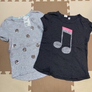 130 女の子　夏冬着回しの画像