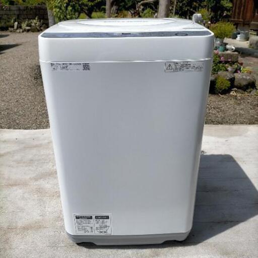 極美品 2018年製 SHARP 洗濯機 6.0㌔
