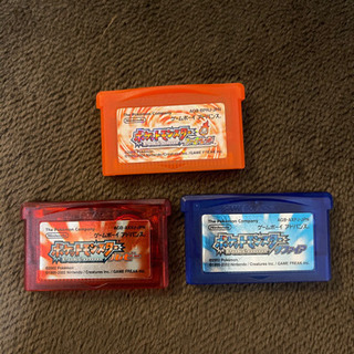 動作確認済み　GBA ポケットモンスター  ソフトセット　送料込み