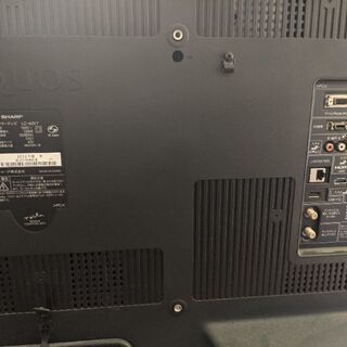 AQUOS 2012年製 40インチ液晶テレビの画像