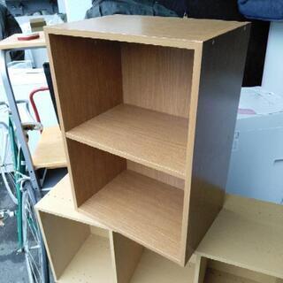 二段カラーボックス　ナチュラル　ニトリ　札幌　ゴリラへ花束　南区...