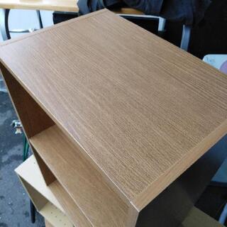 二段カラーボックス　ナチュラル　ニトリ　札幌　ゴリラへ花束　南区　澄川　リサイクルの画像